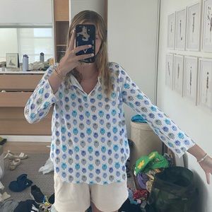 Roberta Roller Rabbit pj top